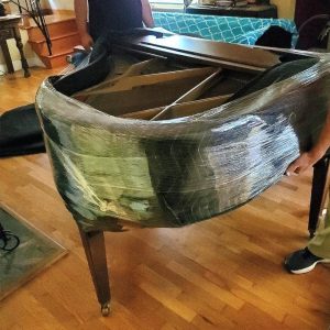 properly wrapped piano
